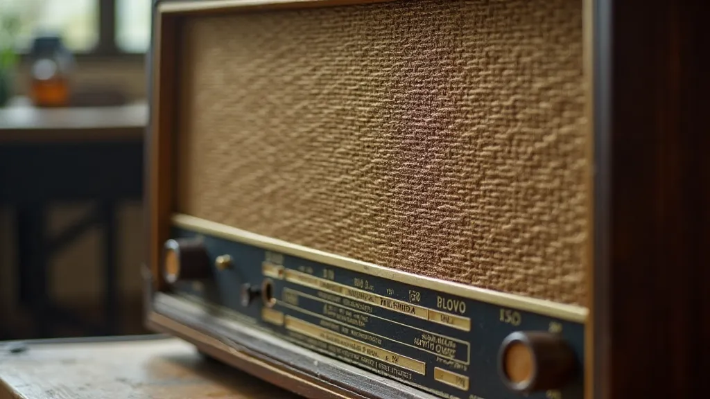 Vintage Philco speaker cloth