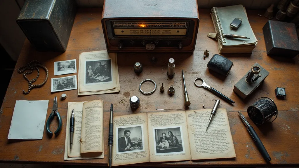 Radio Restoration Worktable
