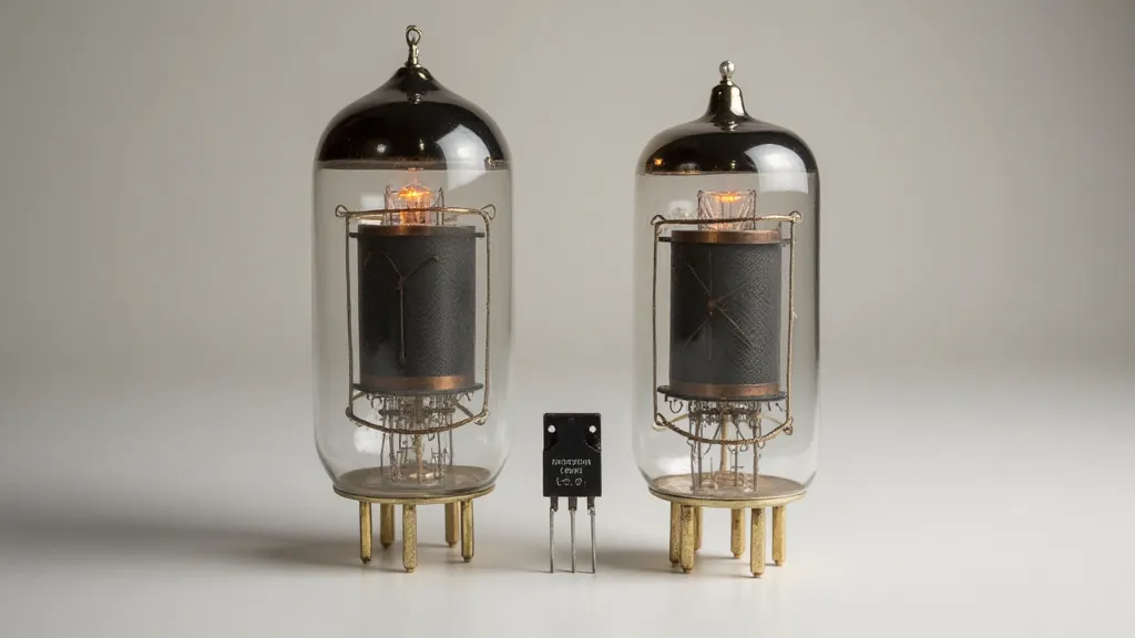 Vintage valve and transistor comparison