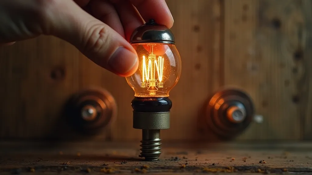 Removing a vintage vacuum tube
