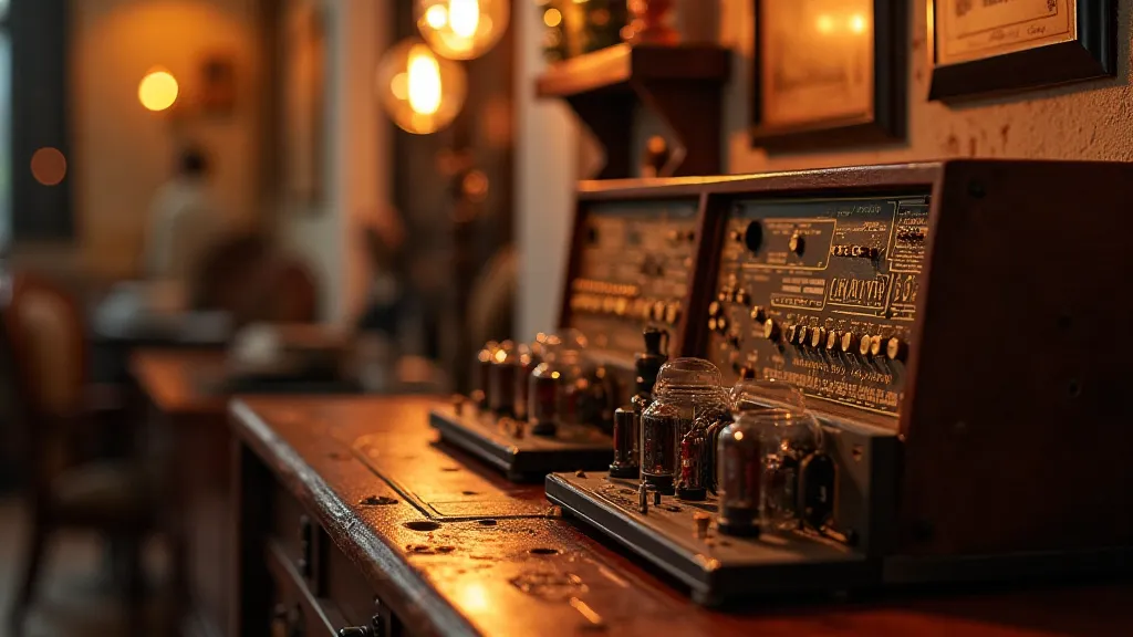 Zenith radio chassis close-up